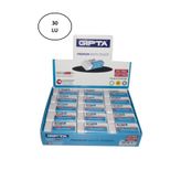 Gıpta 30'lu Premium PVC Dust Free Beyaz Silgi