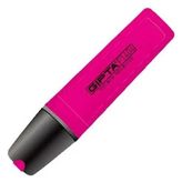 Gıpta 5 mm Kesik Uç Pastel Pembe Fosforlu Markör