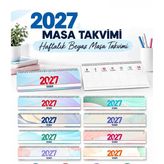 Gıpta Brıte 2027 Masa Takvimi 12X33 Dar