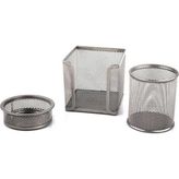 Gıpta F0031 Gümüş Metal Masa Seti