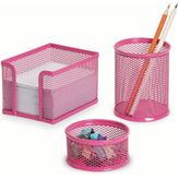 Gıpta F0033 3Lü Metal Pembe Masa Seti