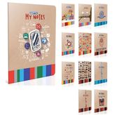 Gıpta My Notes Tel Dikişli Ofset PP Kapak Defter A5 60yp Kareli