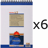 Gıpta Prisma A5 100 Yaprak 6'Lı Bloknot