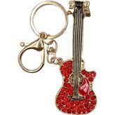 Gitar Taşlı Anahtarlık