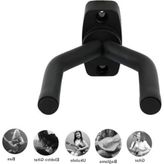 Gitar ve Ukulele Için Duvar Askı Standı - Vida ve Dübel Dahil - 10 x 10 cm - 0002R72