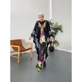 Gizay Vase Elbise 9321 - 48 - Siyah