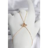 Gizmurstore Pirinç Gold Renk Sinek Model Kadın Şahmeran 5886 - MZUIRG8579-9473