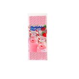 Gizpak Kağıt Pipet Pembe Puantiyeli 25"Li
