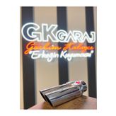 GK GARAJ ÇİFTLİ KROM PASLANMAZ EGZOZ UCU