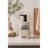 GLAMZE Krem Polyresin Sıvı Sabunluk