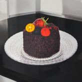 Glass İn Love 4Lü Cam Pasta Tabağı 17 Cm
