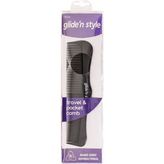 Glide'n Style Seyahat ve Cep Tarağı