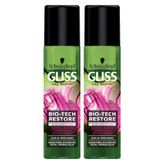 Gliss Bio Tech Restore Sıvı 2x200 ml Saç Kremi