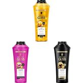 Gliss Şampuan Çeşitleri (3x400ml)