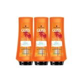 Gliss Sun Protect 3x360 ml Saç Kremi