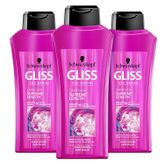Gliss Supreme Length 3x525 ml Şampuan
