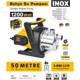 Global Bahçe Pompası 1200 Watt(Inox)