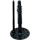 Global PLS 16 CM MANTOLAMA DÜBELİ SİYAH (100 adet)