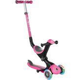Globber Go Up Deluxe Işıklı Teker Pembe Scooter