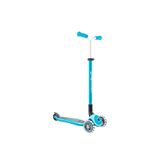 Globber Master 3 Tekerlekli Katlanabilir Işıklı Mavi Scooter