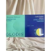 GLODIS Lateks Pudralı Muayene Eldiveni, Large Beden