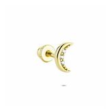 Glorria Ay Helix 14 Ayar Altın Piercing