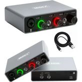 GLX-700GR USB Stüdyo Ses Kartı, 2 Giriş 2 Çıkış, 24BIT/192KHZ