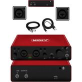 GLX-800RD Üst Segment USB Stüdyo Ses Kartı 2 Giriş 2 Çıkış 24BIT/192KHZ