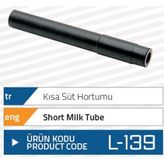 Gnc Kauçuk Kısa Süt Hortumu
