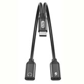 Go Des GD-UC318 Type-C To Type-C Siyah Adaptör
