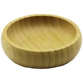 Go İthalat Tekli - Mini=8.5cm Ahşap Bambu Çerezlik - Lokumluk Kase (5224)
