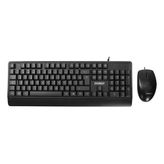 Go İthalat USB KABLOLU KLAVYE - MOUSE SET Q KLAVYE 3D - 1200DPI MOUSE (5680)