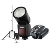 Godox V1 Nikon Full Set Flaş