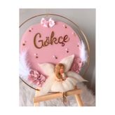 Gökçem hediyelik Bebek odası kapı süsü