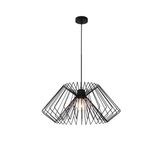 Göktuğ Kafes Avize, Siyah, 50 Cm