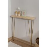 Gold Ayaklı Dresuar - Ahşap