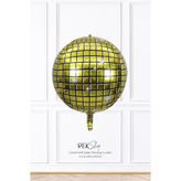 Gold Disko Topu Folyo Balon 22inç