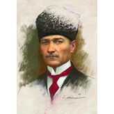 Gold Mustafa Kemal Atatürk 1000 Parça Puzzle