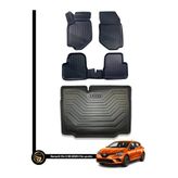 Gold Oto Aksesuar Renault Clio 5 3D Havuzlu Paspas Hatchback 2020 Sonrası + Bagaj Havuzu Kauçuk Set