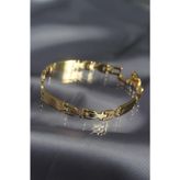 Gold Renk Çelik Erkek Bileklik