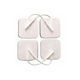 Gold Tens Elektrodu Kablolu 5cm X 5cm 4'lü Paket