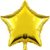 Gold Yıldız Folyo Balon 45cm