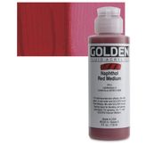 Golden Fluid Seri 5 Naphthol Red Medium 118 ml Akrilik Boya