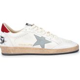 Golden Goose Ball Star GMF00117.F006777.12155 Beyaz Gümüş Mavi Kırmızı Erkek Günlük Ayakkabı