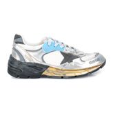 Golden Goose Dad-Star GWF00884.F007463.70287 Beyaz Gümüş Siyah Süet Yıldızlı Kadın Günlük Ayakkabı