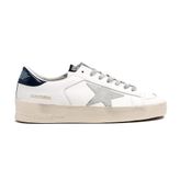 Golden Goose Stardan GMF00128.F000567.10509 Beyaz Buz Grisi Lacivert Deri Erkek Günlük Ayakkabı