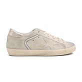 Golden Goose Super-Star GWF00101.F008094.15647 Bej Platin Süet Deri Kadın Günlük Ayakkabı