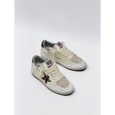 Golden Goose Women Ballstar Beyaz-Leopar - Beyaz - Leopar