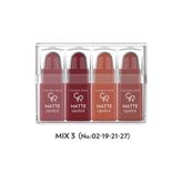 Golden Rose Matte Lipstick Mini - Mıx 3