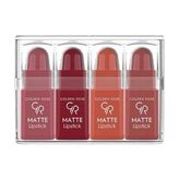 Golden Rose Matte Lipstick (Mini) No:Mix 3 - Ruj